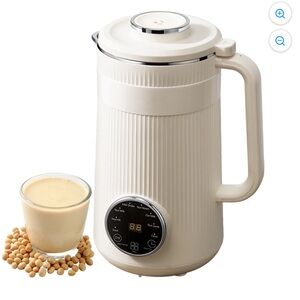 Kidisle 8-in-1 Nut Milk Maker Blender 32oz Cream NIB